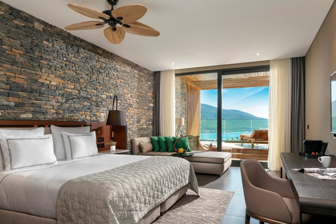 Terrace Oda Deniz Manzaralı Oda